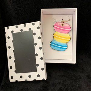 UNDER ONE SKY MACAROON KEY FOB/PURSE CHARM